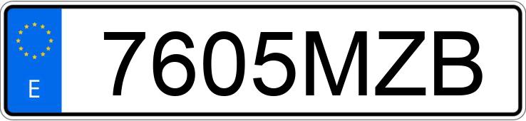 Numer rejestracyjny 7605MZB posiada RENAULT 5 Numer rejestracyjny 7605MZB posiada RENAULT 5