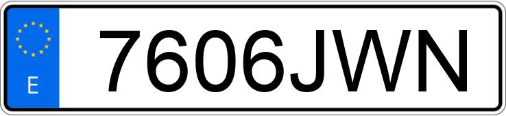 Numer rejestracyjny 7606JWN posiada PEUGEOT 308