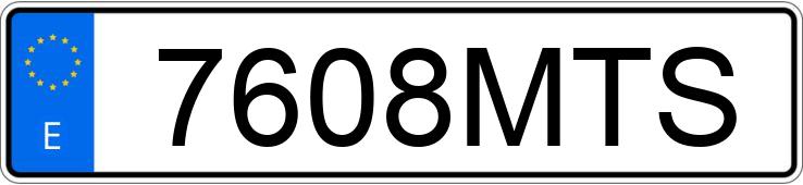 Numer rejestracyjny 7608MTS posiada MERCEDES GLE (167)