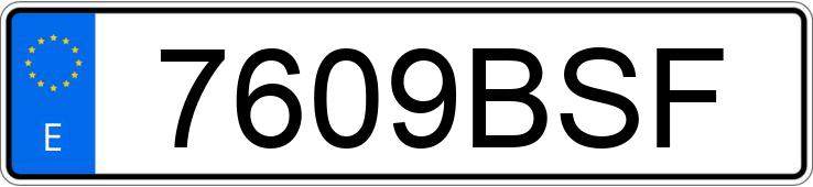 Numer rejestracyjny 7609BSF posiada MERCEDES C (203) Numer rejestracyjny 7609BSF posiada MERCEDES C (203)