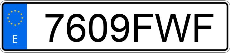 Numer rejestracyjny 7609FWF posiada KIA PICANTO Numer rejestracyjny 7609FWF posiada KIA PICANTO