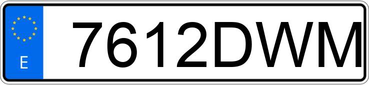 Numer rejestracyjny 7612DWM posiada MERCEDES CLS (219) Numer rejestracyjny 7612DWM posiada MERCEDES CLS (219)