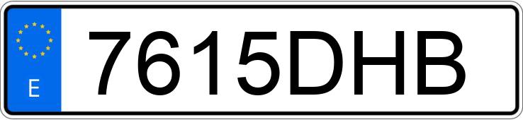 Numer rejestracyjny 7615DHB posiada SEAT IBIZA Numer rejestracyjny 7615DHB posiada SEAT IBIZA