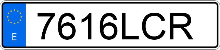 Numer rejestracyjny 7616LCR posiada PEUGEOT 208 Numer rejestracyjny 7616LCR posiada PEUGEOT 208