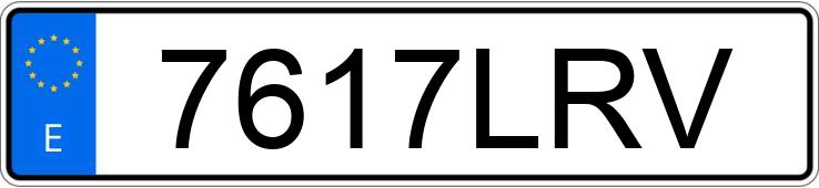 Numer rejestracyjny 7617LRV posiada KIA RIO Numer rejestracyjny 7617LRV posiada KIA RIO