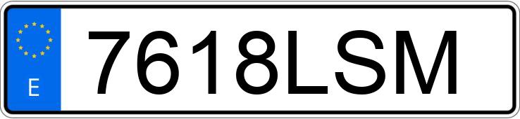 Numer rejestracyjny 7618LSM posiada FERRARI ROMA Numer rejestracyjny 7618LSM posiada FERRARI ROMA