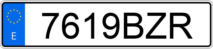 Numer rejestracyjny 7619BZR posiada SEAT LEON Numer rejestracyjny 7619BZR posiada SEAT LEON