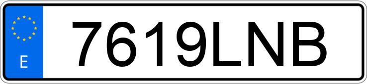 Numer rejestracyjny 7619LNB posiada PEUGEOT 3008 Numer rejestracyjny 7619LNB posiada PEUGEOT 3008