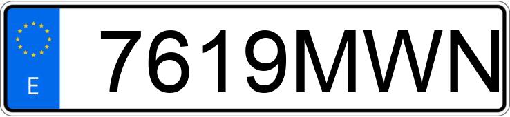 Numer rejestracyjny 7619MWN posiada KIA CEED Numer rejestracyjny 7619MWN posiada KIA CEED