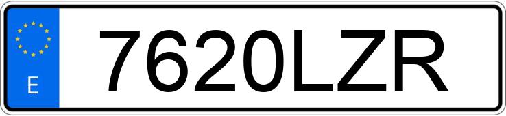 Numer rejestracyjny 7620LZR posiada KLOCKNER-DEUTZ SATURN