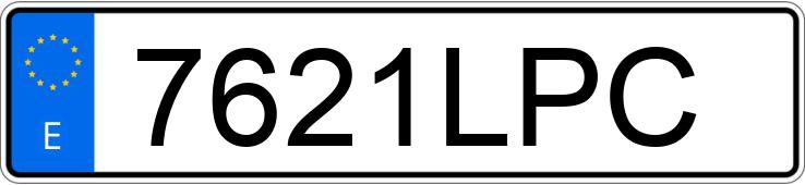 Numer rejestracyjny 7621LPC posiada SEAT LEON Numer rejestracyjny 7621LPC posiada SEAT LEON