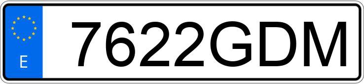 Numer rejestracyjny 7622GDM posiada SUZUKI SWIFT Numer rejestracyjny 7622GDM posiada SUZUKI SWIFT