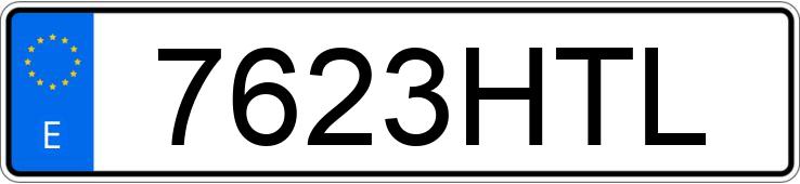 Numer rejestracyjny 7623HTL posiada BMW SERIE 4