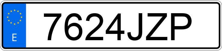 Numer rejestracyjny 7624JZP posiada SEAT LEON