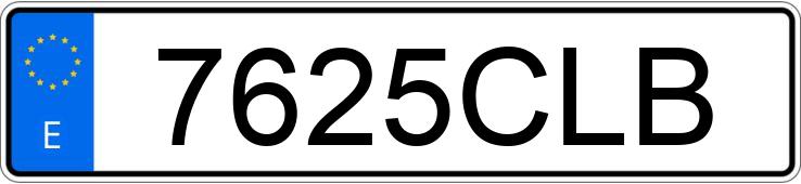 Numer rejestracyjny 7625CLB posiada OPEL ASTRA