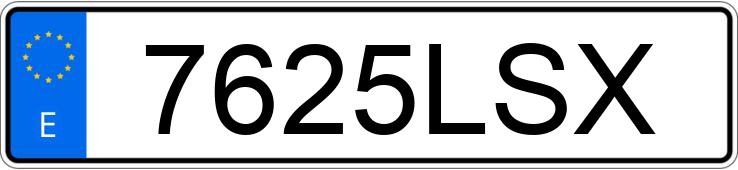 Numer rejestracyjny 7625LSX posiada AUDI A1 SPORTBACK Numer rejestracyjny 7625LSX posiada AUDI A1 SPORTBACK