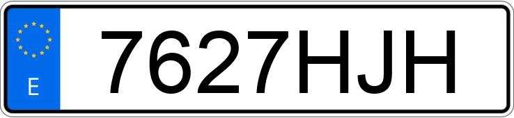 Numer rejestracyjny 7627HJH posiada HYUNDAI IX 20 Numer rejestracyjny 7627HJH posiada HYUNDAI IX 20