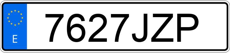 Numer rejestracyjny 7627JZP posiada SEAT LEON Numer rejestracyjny 7627JZP posiada SEAT LEON