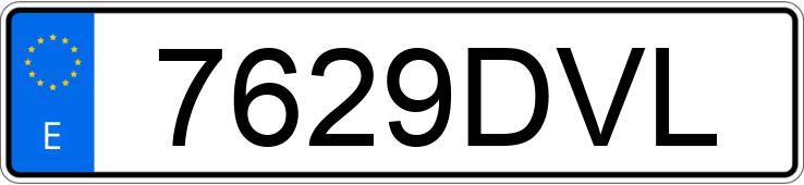 Numer rejestracyjny 7629DVL posiada HYUNDAI GETZ