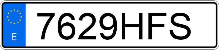 Numer rejestracyjny 7629HFS posiada FORD FOCUS Numer rejestracyjny 7629HFS posiada FORD FOCUS