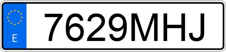 Numer rejestracyjny 7629MHJ posiada AUDI Q4