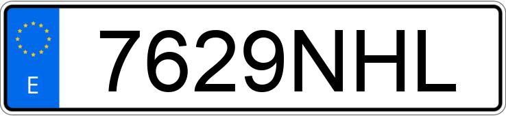 Numer rejestracyjny 7629NHL posiada MERCEDES S (220-221)