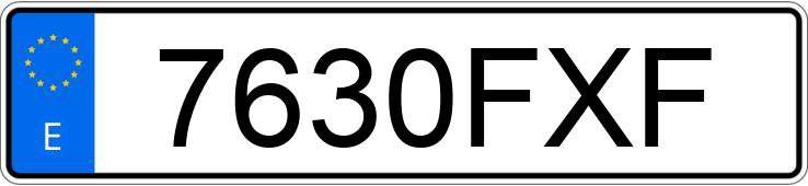 Numer rejestracyjny 7630FXF posiada VOLKSWAGEN CADDY MAXI