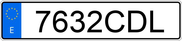 Numer rejestracyjny 7632CDL posiada MERCEDES E (211)