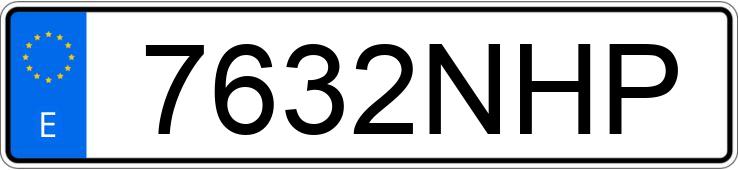 Numer rejestracyjny 7632NHP posiada AUDI Q2