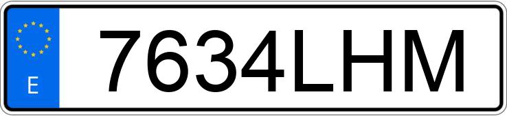 Numer rejestracyjny 7634LHM posiada BMW X3 Numer rejestracyjny 7634LHM posiada BMW X3