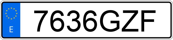 Numer rejestracyjny 7636GZF posiada MINI MINI Numer rejestracyjny 7636GZF posiada MINI MINI