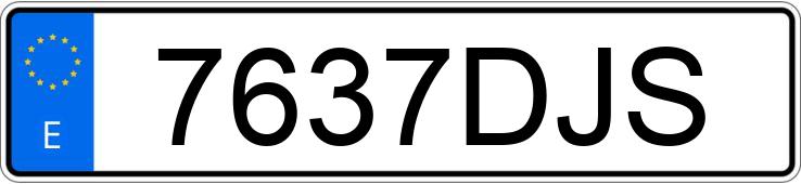 Numer rejestracyjny 7637DJS posiada VOLKSWAGEN CADDY Numer rejestracyjny 7637DJS posiada VOLKSWAGEN CADDY