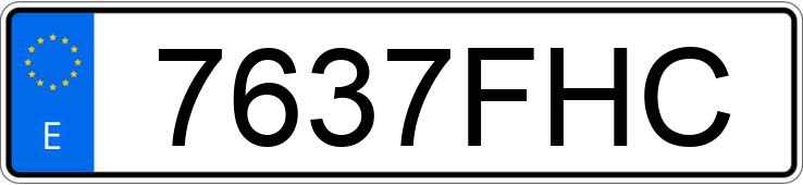 Numer rejestracyjny 7637FHC posiada MERCEDES M (163-164)