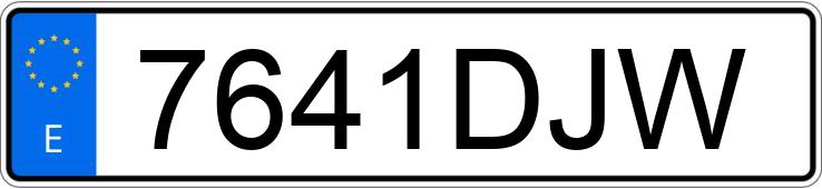 Numer rejestracyjny 7641DJW posiada TOYOTA COROLLA Numer rejestracyjny 7641DJW posiada TOYOTA COROLLA