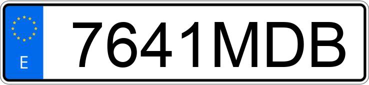 Numer rejestracyjny 7641MDB posiada CITROEN C4