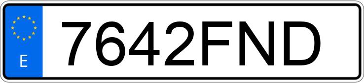 Numer rejestracyjny 7642FND posiada VOLKSWAGEN CROSSTOURAN Numer rejestracyjny 7642FND posiada VOLKSWAGEN CROSSTOURAN