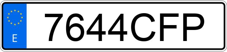 Numer rejestracyjny 7644CFP posiada PEUGEOT 406 Numer rejestracyjny 7644CFP posiada PEUGEOT 406