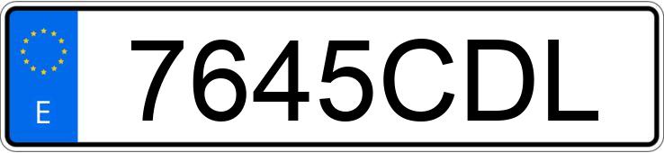 Numer rejestracyjny 7645CDL posiada JEEP GRAND CHEROKEE