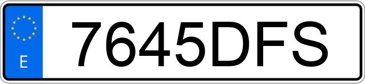 Numer rejestracyjny 7645DFS posiada SKODA OCTAVIA Numer rejestracyjny 7645DFS posiada SKODA OCTAVIA