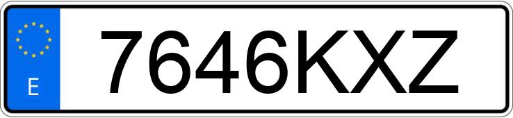 Numer rejestracyjny 7646KXZ posiada KIA SPORTAGE Numer rejestracyjny 7646KXZ posiada KIA SPORTAGE