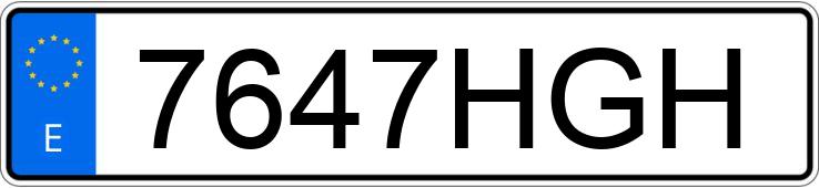 Numer rejestracyjny 7647HGH posiada RENAULT MEGANE Numer rejestracyjny 7647HGH posiada RENAULT MEGANE