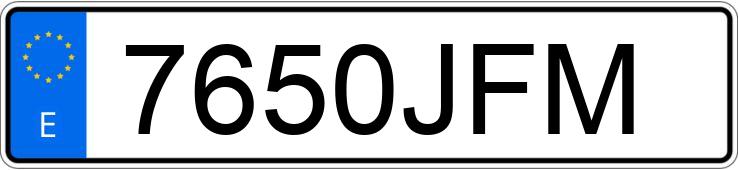 Numer rejestracyjny 7650JFM posiada VOLKSWAGEN POLO Numer rejestracyjny 7650JFM posiada VOLKSWAGEN POLO