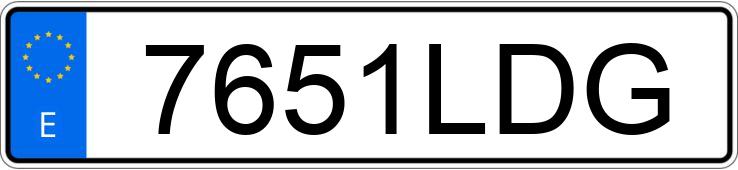 Numer rejestracyjny 7651LDG posiada PEUGEOT 5008 Numer rejestracyjny 7651LDG posiada PEUGEOT 5008