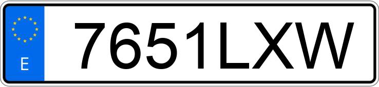 Numer rejestracyjny 7651LXW posiada YAMAHA MT 07 Numer rejestracyjny 7651LXW posiada YAMAHA MT 07