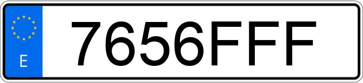 Numer rejestracyjny 7656FFF posiada IVECO DAILY Numer rejestracyjny 7656FFF posiada IVECO DAILY