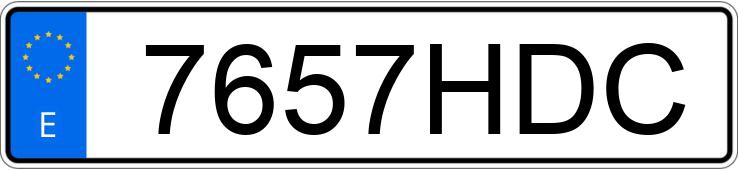 Numer rejestracyjny 7657HDC posiada SEAT LEON Numer rejestracyjny 7657HDC posiada SEAT LEON