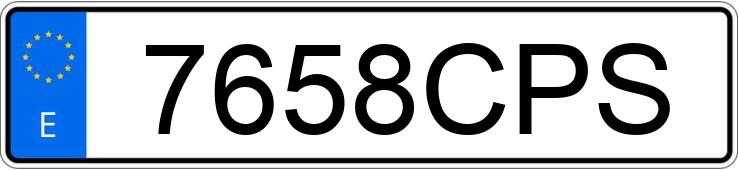 Numer rejestracyjny 7658CPS posiada MITSUBISHI MONTERO Numer rejestracyjny 7658CPS posiada MITSUBISHI MONTERO