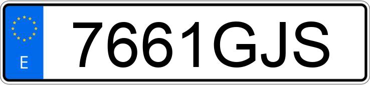 Numer rejestracyjny 7661GJS posiada AUDI A3 SPORTBACK 1.9 TDI ATTRACTION Numer rejestracyjny 7661GJS posiada AUDI A3 SPORTBACK 1.9 TDI ATTRACTION