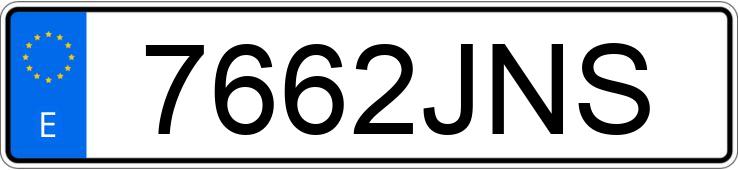 Numer rejestracyjny 7662JNS posiada AUDI A1 SPORTBACK Numer rejestracyjny 7662JNS posiada AUDI A1 SPORTBACK