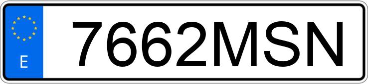 Numer rejestracyjny 7662MSN posiada VOLKSWAGEN T-ROC MAS 2.0TDI 115